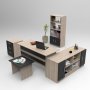HANAH HOME Set kancelarijskog nameštaja VO15 OB - slika 1