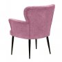 HANAH HOME Fotelja Paris Black Metal Powder - slika 2