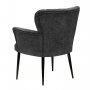 HANAH HOME Fotelja Paris Black Metal Fume - slika 2