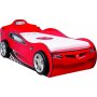 HANAH HOME Dečiji krevet Coupe Carbed (With Friend Bed) (Red) (90X190 90X180) - slika 2