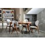 HANAH HOME Trpezarijski sto i stolice Touch Wooden Cream - slika 5
