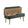 HANAH HOME Trpezarijska klupa Vina 1070 1 GreenAtlantic - slika 3