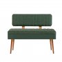 HANAH HOME Trpezarijska klupa Vina 1070 1 GreenAtlantic - slika 1