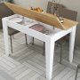 HANAH HOME Kuhinjski sto Kiev 512 White Oak - slika 4