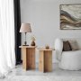 HANAH HOME Set pomoćnih stočića Blues Oak - slika 1