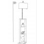 OPVIQ Podna lampa Stelo 8744 7 - slika 3