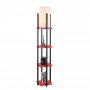 OPVIQ Podna lampa 7117 Black Red - slika 3