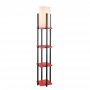 OPVIQ Podna lampa 7117 Black Red - slika 4