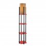 OPVIQ Podna lampa 7118 Black Red - slika 4
