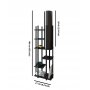 OPVIQ Podna lampa Vogue Black - slika 2
