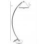 OPVIQ Podna lampa Siyah Lambader 534LUN4198 - slika 4