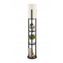 OPVIQ Podna lampa Circle Nora Black - slika 3