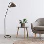 OPVIQ Podna lampa Delta Siyah Lambader 534LUN4191 - slika 1
