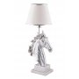 OPVIQ Stona lampa Horse White Silver - slika 4