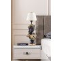 OPVIQ Stona lampa Opelya White - slika 1