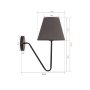 OPVIQ Zidna lampa YL007 - slika 4