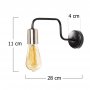 OPVIQ Zidna lampa Denge 3432 - slika 3