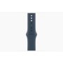 APPLE Watch SE2 v2 GPS 44mm Silver Alu Case w Storm Blue Sport Band - M/L (mree3se/a) - slika 3