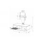 SONOROUS MD8095-B-INX-APL Komoda za TV - slika 2