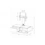 SONOROUS MD8095-C-INX-RED Komoda za TV - slika 2
