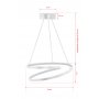 OPVIQ Luster Whirpool White White Light - slika 4