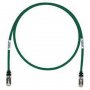 Panduit Patch cord Cat6 U/UTP, AWG28, 2.5m, LSZH, zeleni - slika 1