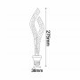OPVIQ LED sijalica Ar On Mod1013 2200 27 - slika 3