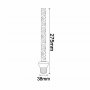 OPVIQ LED sijalica Ar On Mod1010 2700 14 - slika 5