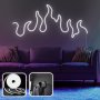 OPVIQ Zidna LED dekoracija Flames XL White - slika 1