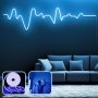OPVIQ Zidna LED dekoracija Gamer Adrenaline XL Blue - slika 1