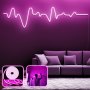 OPVIQ Zidna LED dekoracija Gamer Adrenaline XL Pink - slika 1