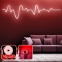 OPVIQ Zidna LED dekoracija Gamer Adrenaline XL Red - slika 1