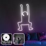 OPVIQ Zidna LED dekoracija Happiness XL White - slika 1