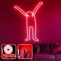 OPVIQ Zidna LED dekoracija Partying XL Red - slika 1