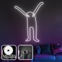 OPVIQ Zidna LED dekoracija Partying XL White - slika 1
