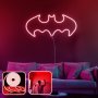 OPVIQ Zidna LED dekoracija Batman Night Large Red - slika 1
