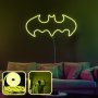 OPVIQ Zidna LED dekoracija Batman Night Large Yellow - slika 1