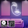 OPVIQ Zidna LED dekoracija Face Art Large White - slika 1