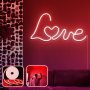 OPVIQ Zidna LED dekoracija Love in Love Large Red - slika 1