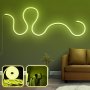 OPVIQ Zidna LED dekoracija Modern Wall Large Yellow - slika 1