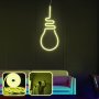 OPVIQ Zidna LED dekoracija Bulb Light Medium Yellow - slika 1