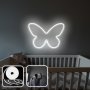 OPVIQ Zidna LED dekoracija Butterfly Medium White - slika 1