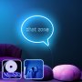 OPVIQ Zidna LED dekoracija Chat Zone Medium Blue - slika 1