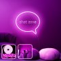 OPVIQ Zidna LED dekoracija Chat Zone Medium Pink - slika 1