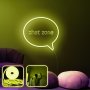 OPVIQ Zidna LED dekoracija Chat Zone Medium Yellow - slika 1