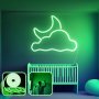 OPVIQ Zidna LED dekoracija Good Night Medium Green - slika 1
