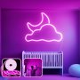 OPVIQ Zidna LED dekoracija Good Night Medium Pink - slika 1