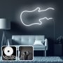 OPVIQ Zidna LED dekoracija Guitar Medium White - slika 1