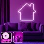 OPVIQ Zidna LED dekoracija Home Medium Pink - slika 1