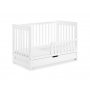 KLUPS Krevetac za bebe IWO 120x60 beli - slika 2